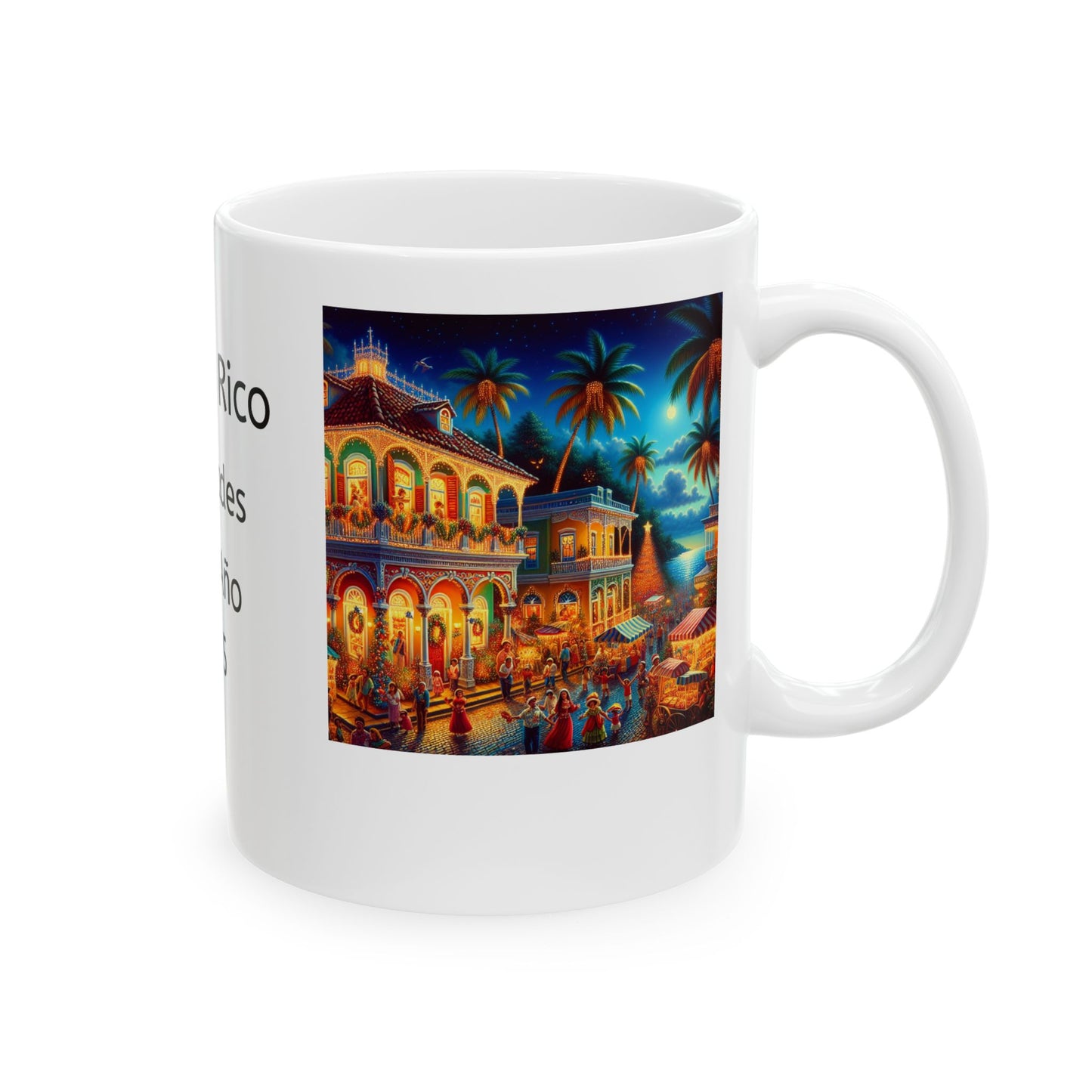 Ceramic Mug, 11oz